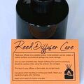 Reed Diffuser care card