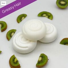 kiwi shampoo bar greasy hair