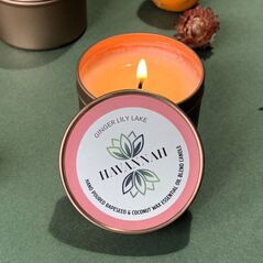 Havannah Ginger Lily Lake tin candle