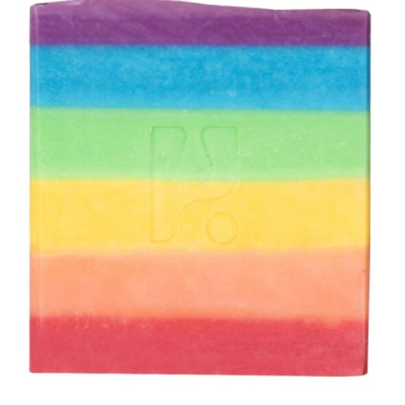 rainbow soap bar