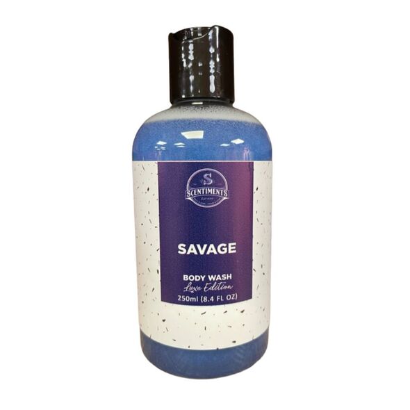sauvage body wash refillable