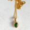 handcrafted gold chrome diopside pendant, aml jewellery designs, Scotland